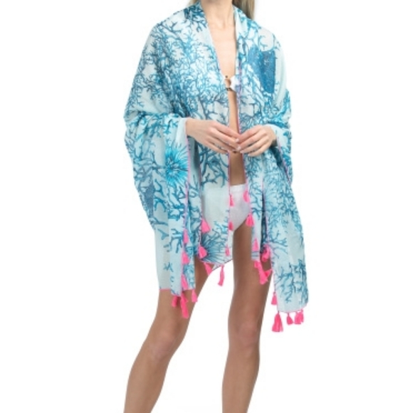 DEBBIE KETZ 100% Cotton Pareo Multi way Co… - Picture 3 of 6